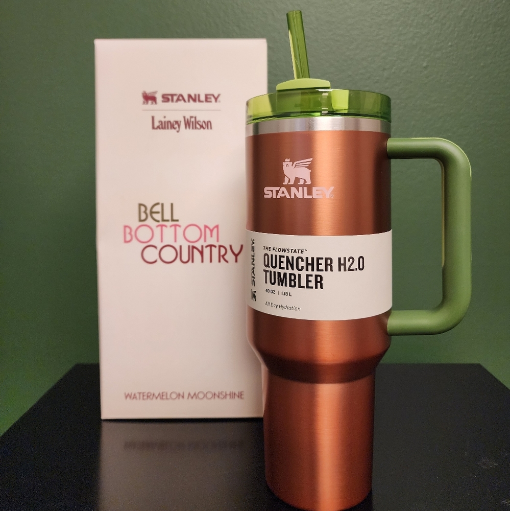Watermelon Moonshine Stanley x Lainey Wilson Quencher H2.O Flowstate Tumbler